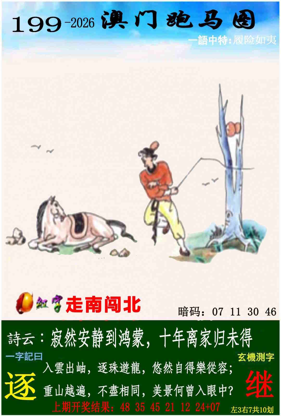 新澳跑马图